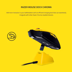 Razer Viper Ultimate X Pokemon Limited Edition Hyperspeed Lightest Wireless Gaming Mouse&RGB Charging Dock 20000 DPI