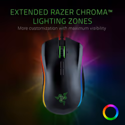 Razer Mamba Elite Black Wired USB 16000 DPI Gaming Mouse