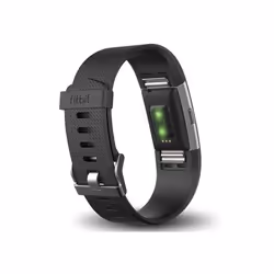 Fitbit Charge 2  Fitness Activity Tracker 38mm - Black, Small Size