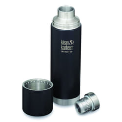Klean Kanteen TK Pro Vacuum Insulated double wall Stainless Steel drink bottle - 1L, black matt