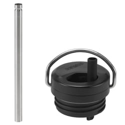 Klean Kanteen Twist Cap + steel straw - fits TKWide Klean Kanteen bottles only