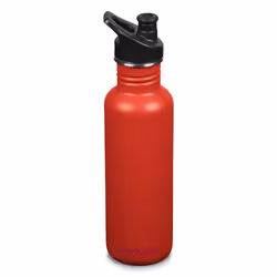 Klean Kanteen Classic 27oz/800ml Steel drinks bottle - New Klean Coat finish - 27, tiger lilly