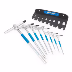 PARK TOOL THH-1, T-handle hex key set, Metric, 8 pc(s), 2,2.5,3,4,5,6,8,10 mm