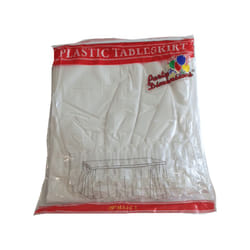 Roll-Up TM-DGR-0200 disposable tablecloth Rectangular Plastic White