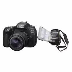 Canon EOS 90D (18-55mm f/3.5-5.6 Kit) with Kamkorda Bag