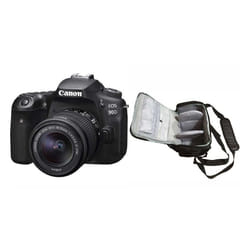 Canon EOS 90D (18-55mm f/3.5-5.6 Kit) with Kamkorda Bag