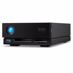 LaCie 1big Dock Pro Thunderbolt technology 4 TB USB Type-A 3.2 Gen 1 (3.1 Gen 1) Black
