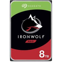 Seagate IronWolf 8TB NAS Internal Hard Drive HDD ? 3.5 Inch SATA 6Gb/s 7200 RPM 256MB Cache for RAID Network Attached Storage ? Frustration Free