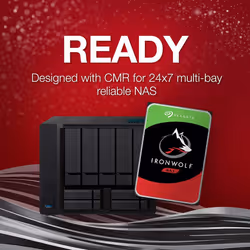 Seagate IronWolf 8TB NAS Internal Hard Drive HDD ? 3.5 Inch SATA 6Gb/s 7200 RPM 256MB Cache for RAID Network Attached Storage ? Frustration Free