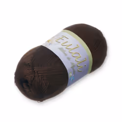 EULALI [100grs] by Omega - Bright 100% Mercerized Egyptian Cotton Thread - Color: 28 Brown