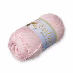 EULALI [100grs] by Omega - Bright 100% Mercerized Egyptian Cotton Thread - Color: 30 Pink