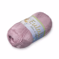 EULALI [100grs] by Omega - Bright 100% Mercerized Egyptian Cotton Thread - Color: 36 Orchid