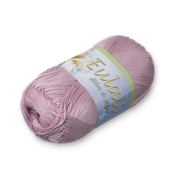 EULALI [100grs] by Omega - Bright 100% Mercerized Egyptian Cotton Thread - Color: 36 Orchid