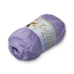 EULALI [100grs] by Omega - Bright 100% Mercerized Egyptian Cotton Thread - Color: 51 Lilac