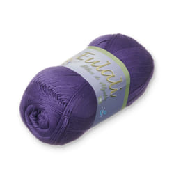 EULALI [100grs] by Omega - Bright 100% Mercerized Egyptian Cotton Thread - Color: 54 Purple