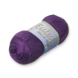 EULALI [100grs] by Omega - Bright 100% Mercerized Egyptian Cotton Thread - Color: 55 Grape