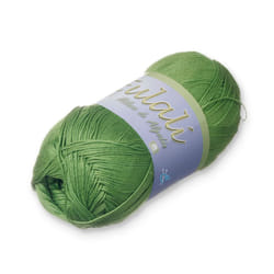 EULALI [100grs] by Omega - Bright 100% Mercerized Egyptian Cotton Thread - Color: 82 Lime Green