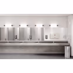 Rubbermaid FG750140 soap dispenser Black, Chrome
