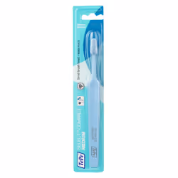 TePe Select Compact Toothbrush, Medium, 1pc, efficient and easy access cleaning with tapered brush head, toothbrush medium for adults
