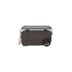Igloo  90 qt. Latitude Roller Cooler, Blue & Gray