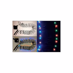 Celebrations Solar Mini LED Light Set Warm White 16.24 ft. 100 lights