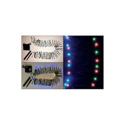 Celebrations  Solar Mini LED Light Set Warm White 16.24 ft. 100 lights
