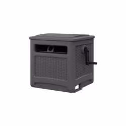 Suncast  225 ft. Smart Trak Free Standing Hideaway Hose Reel, Gray