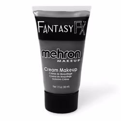 Mehron Makeup Fantasy FX Cream Makeup | Water Based Halloween Makeup | Monster Grey Face Paint & Body Paint For Adults 1 fl o ...
