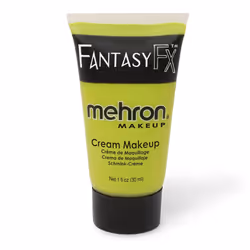 Mehron Makeup Fantasy FX Cream Makeup Water Based Halloween Makeup Ogre Green Face Paint & Body Paint For Adults 1 fl oz (3 ...
