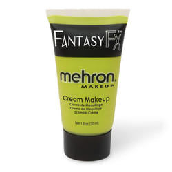 Mehron Makeup Fantasy FX Cream Makeup  Water Based Halloween Makeup  Ogre Green Face Paint & Body Paint For Adults 1 fl oz (30ml) (OGRE GREEN)