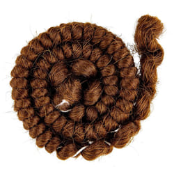Mehron Makeup Crepe Hair 12-inch Braid (Light Brown)