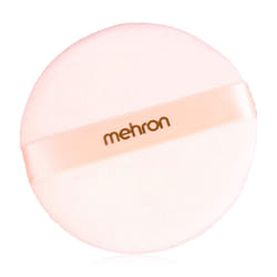Mehron Makeup Round Professional Makeup Powder Puff  4.75""