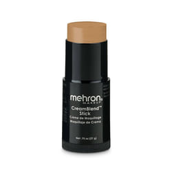 Mehron Makeup CreamBlend Stick | Face Paint  Body Paint  & Foundation Cream Makeup| Body Paint Stick .75 oz (21 g) (Light Khaki)