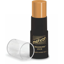 Mehron Makeup CreamBlend Stick | Face Paint  Body Paint  & Foundation Cream Makeup | Body Paint Stick Perfect for Halloween Makeup .75 oz (21 g) (Medi