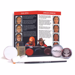 Mehron Makeup Premium Character Kits| Makeup Kits for Halloween & Cosplay| Made in the USA | Complete Makeup Kit | Includes all Makeup  Tools  & Instr