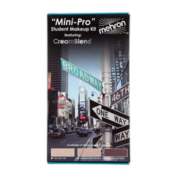 Mehron Makeup Mini-Pro Student Makeup Educational Kit Medium Dark/Dark