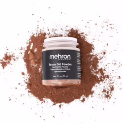 Mehron Texas Dirt Special Effects Makeup Powder 0.75 oz  Medium