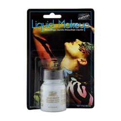 Mehron Makeup Liquid Makeup | Face Paint and Body Paint Perfect for Halloween  Cosplay I Air Brush Compatible Body Paint (1 oz) (MOONLIGHT WHITE)