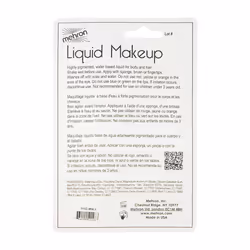 Mehron Makeup Liquid Makeup | Face Paint and Body Paint Perfect for Halloween  Cosplay I Air Brush Compatible Body Paint (1 oz) (MOONLIGHT WHITE)