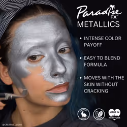 Mehron Makeup Paradise Makeup AQ Pro Size | Stage & Screen  Face & Body Painting  Special FX  Beauty  Cosplay  and Halloween | Water Activated Face Pa