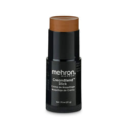 Mehron Makeup CreamBlend Stick | Face Paint  Body Paint  & Foundation Cream Makeup| Body Paint Stick .75 oz (21 g) (Medium Dark 4)
