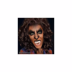 - Mehron Makeup Fantasy F/X Water Based Face & Body Paint (30ml) (WOLFMAN BROWN) - WOLFMAN BROWN