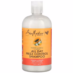 SheaMoisture, All Day Frizz Control Shampoo, Papaya & Neroli with Elderflower, 13 fl oz (384 ml)