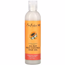 SheaMoisture, All Day Frizz Control Milk Gel, Papaya & Neroli with Elderflower, 8 fl oz (237 ml)