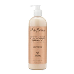 SheaMoisture Shampoo Coconut and Hibiscus  for Thick  Curly Hair  to Cleanse & Hydrate  24 oz