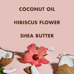 SheaMoisture Shampoo Coconut and Hibiscus  for Thick  Curly Hair  to Cleanse & Hydrate  24 oz