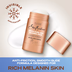 SheaMoisture Invisible Deo Stick Coconut & Hibiscus 3count Whole Body Plant Based  No Aluminum 2.6 oz