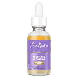 SheaMoisture Melanin Care Even Tone Serum Nourished  Radiant for Clearing  Smooth Complexion with TripleAction Even Tone Elderberry Complex 1 oz
