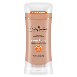Shea Moisture Deodorant Stick for 72h Odor Control Fresh Aluminum Free 2.6 oz