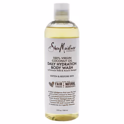 100% Virgin Coconut Oil Daily Hydration Body Wash by Shea Moisture for Unisex - 13 oz Body Wash